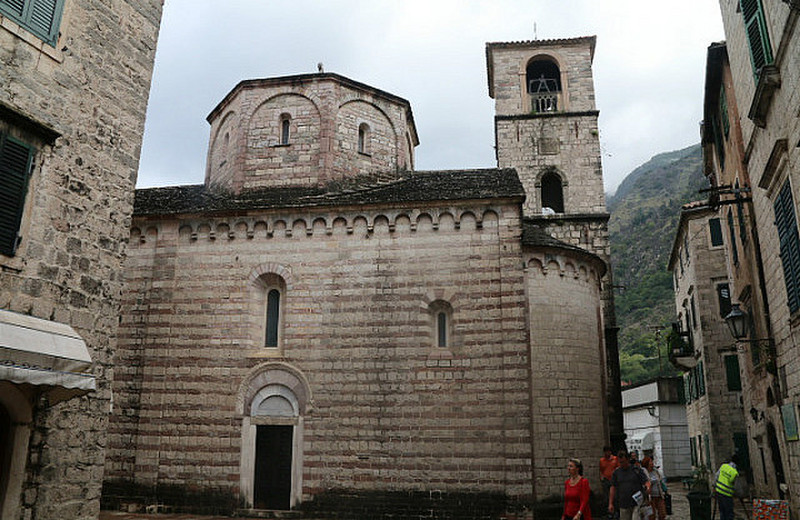 _Back street church in Kotor