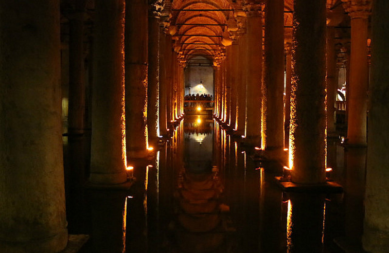 The length of the Cistern Basilica