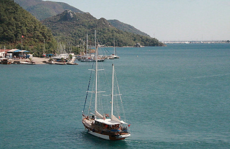 Setting sail from Marmaris