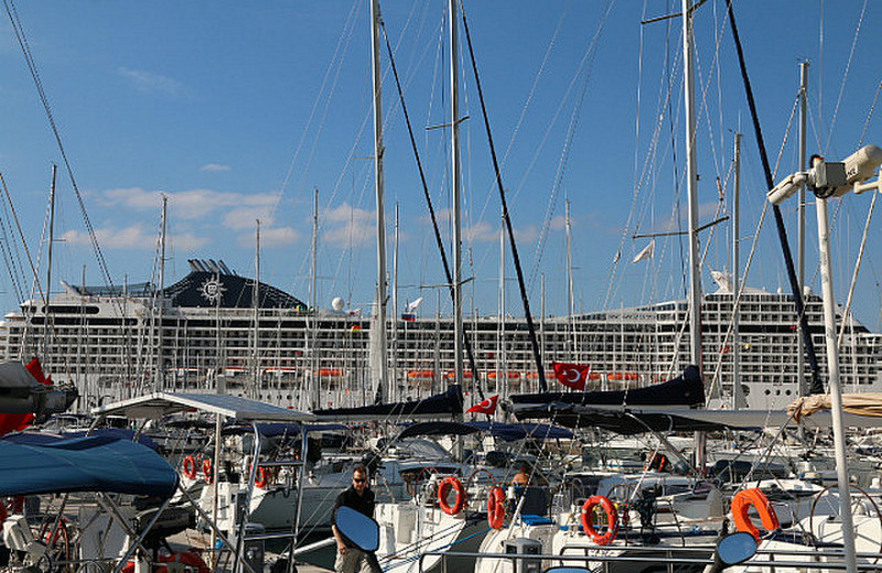 The Marina at Marmaris, Turkey