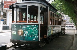 The famous Santos no. 10 trolley bus