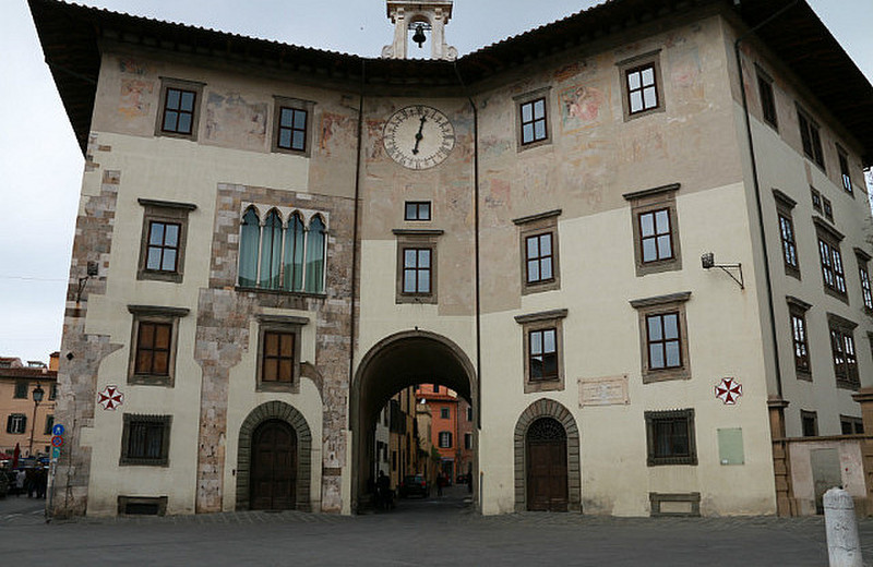 Palazzo dell&#39;Orologio, Knights Square, Pisa