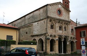 The former abbey of San Zeno, Pisa