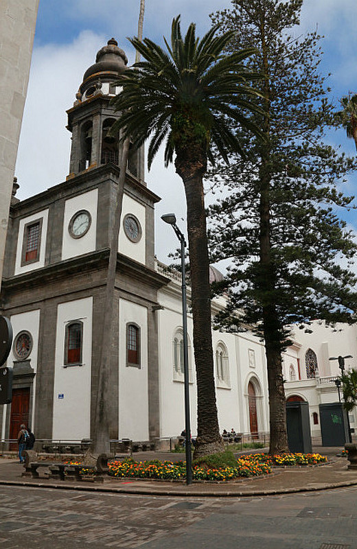 The church/cathedral of La Laguna