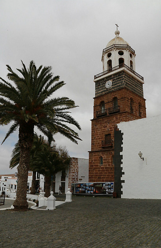 The campanile in Teguise, Lanzarote