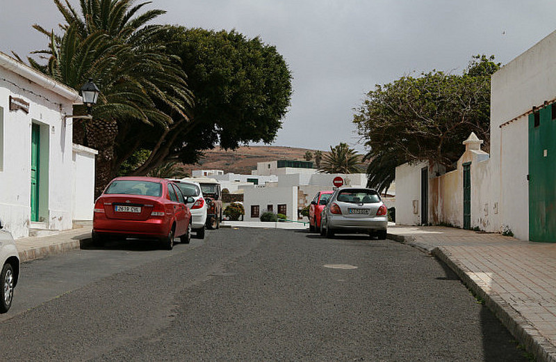 Teguise -all alone streets are empty