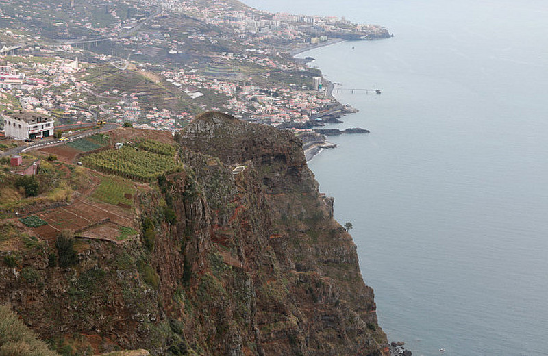 A clifftop view in Madeira!