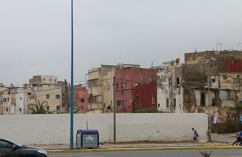 The start of the medina in Casablanca