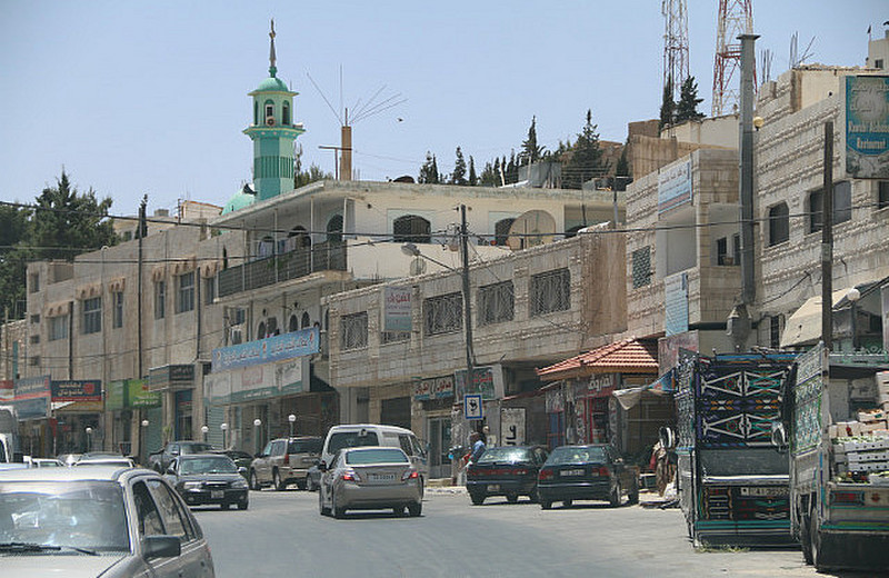 A typical Jordanian high street somewhere!