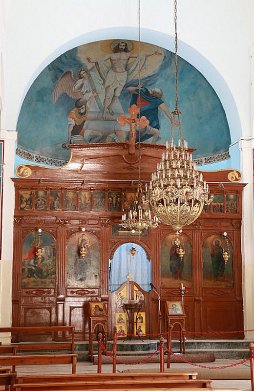 Inside St George&#39;s Greek Orthodox Church, Madaba