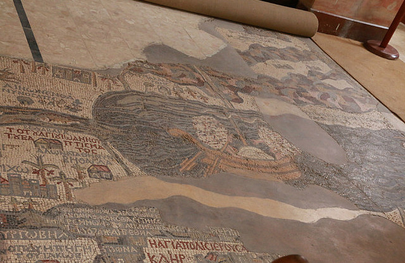 The famous Madaba mosaic