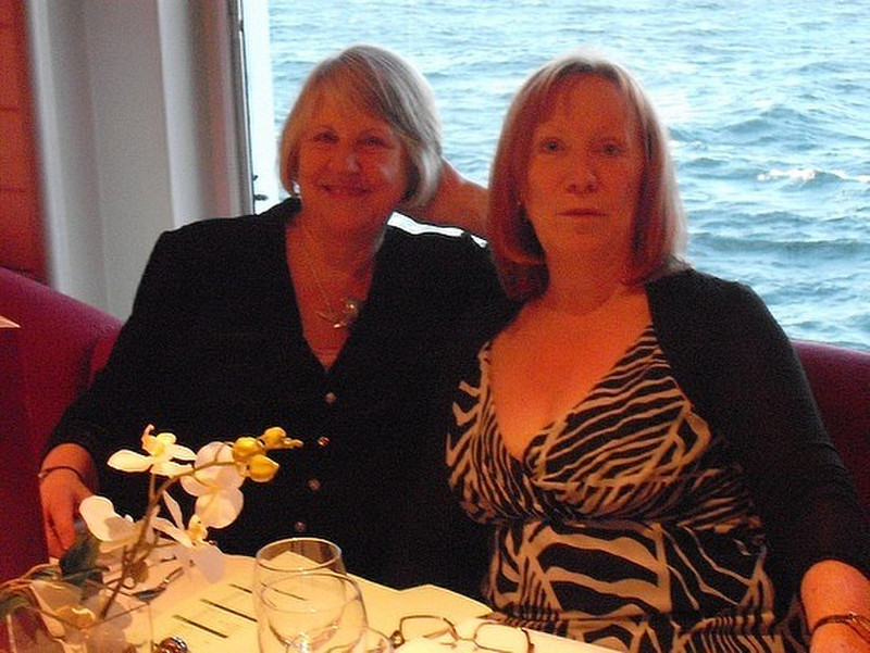 Pam and Ann - Partners in &#39;dine&#39;