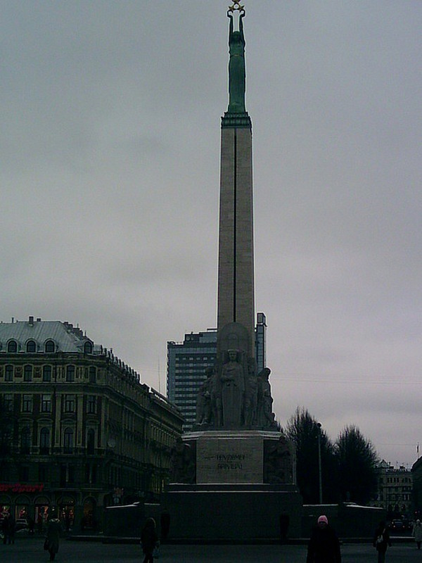 Milda - the freedom statue - Riga