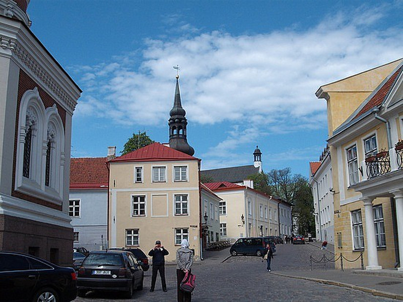 Tallinn old town - Toompea hill