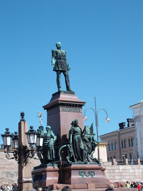 Alexander II, Senate Square, Helsinki