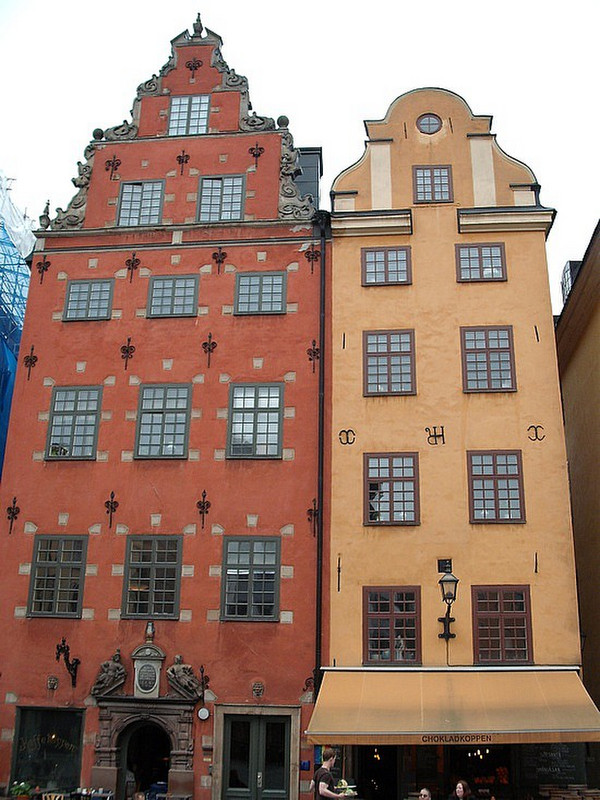 Colourful facades of Stortorget