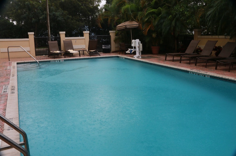 The pool at the Hyatt Place, Ft. Lauderdale