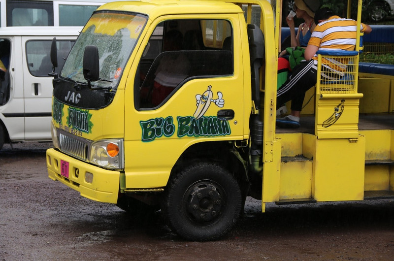 The banana bus, St Kitts