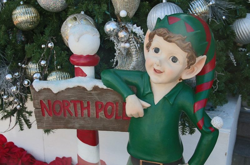 Elf at the North Pole