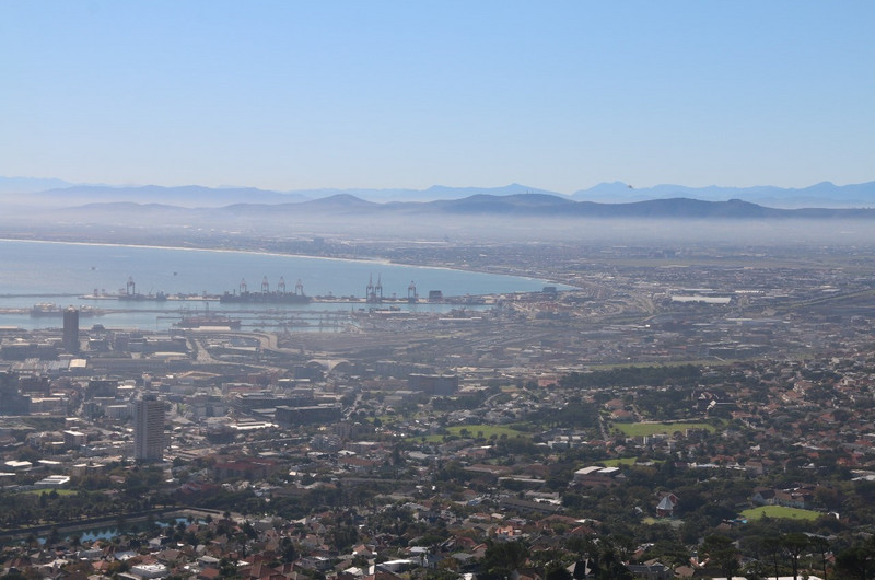 Cape town from Table Mountain (lower station!!)