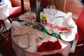 The table&#39;s set for Italian evening