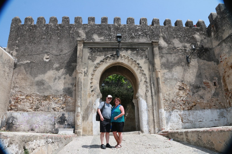 The gate to the Tangier Kasbah