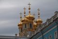 The chapel peek over Catherine&#39;s Palace, Pushkin
