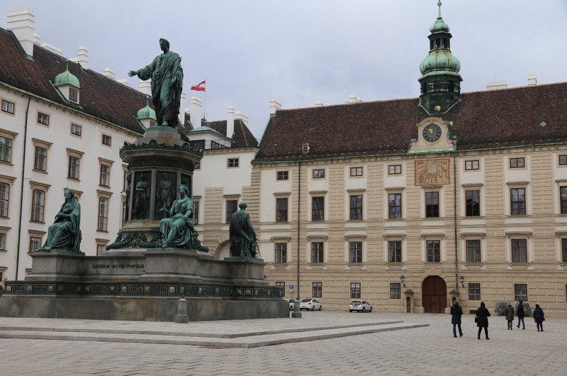 The Court yard in Hapsberg palace