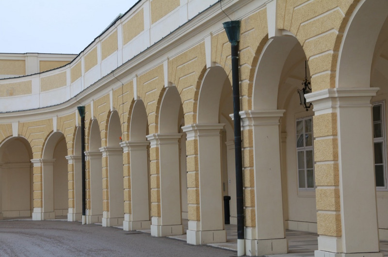 Schonbrunn Palace colonades