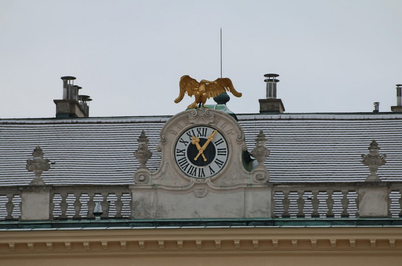 A regal clock for a regal palace