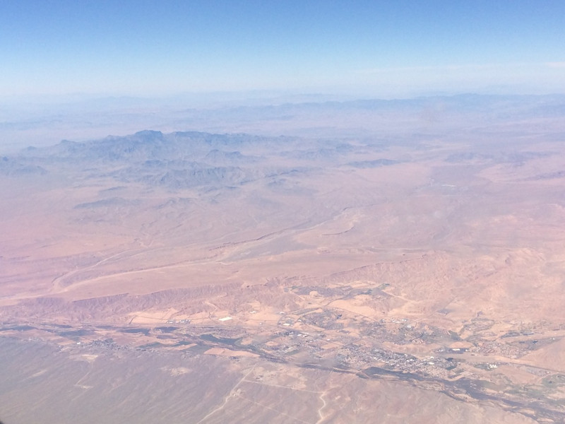 The arid desert of Nevada (ir is it Arazona?)