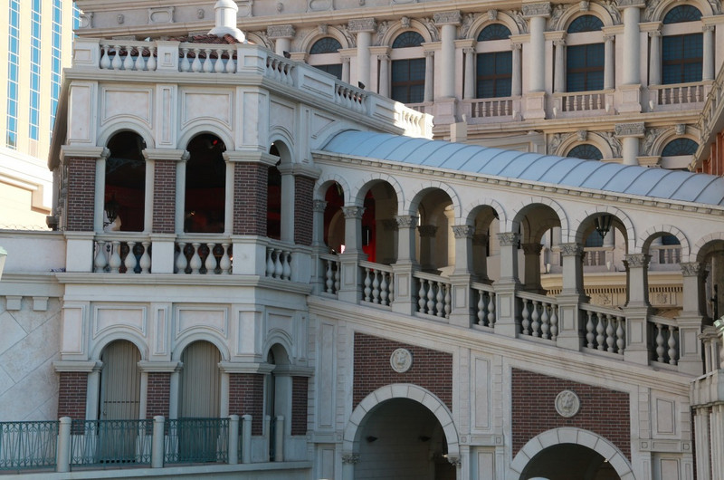Stairway to the Venetian hotel and Casino