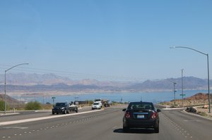 Lake Mead in the distance