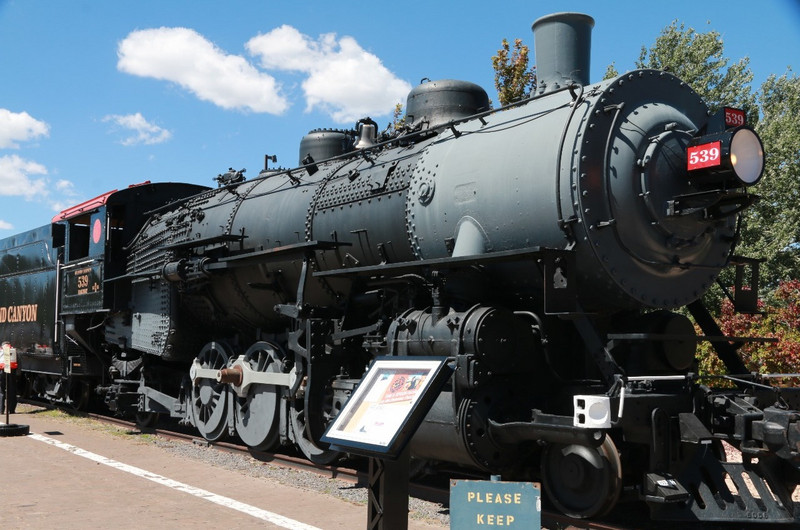 The Polar Express steam train