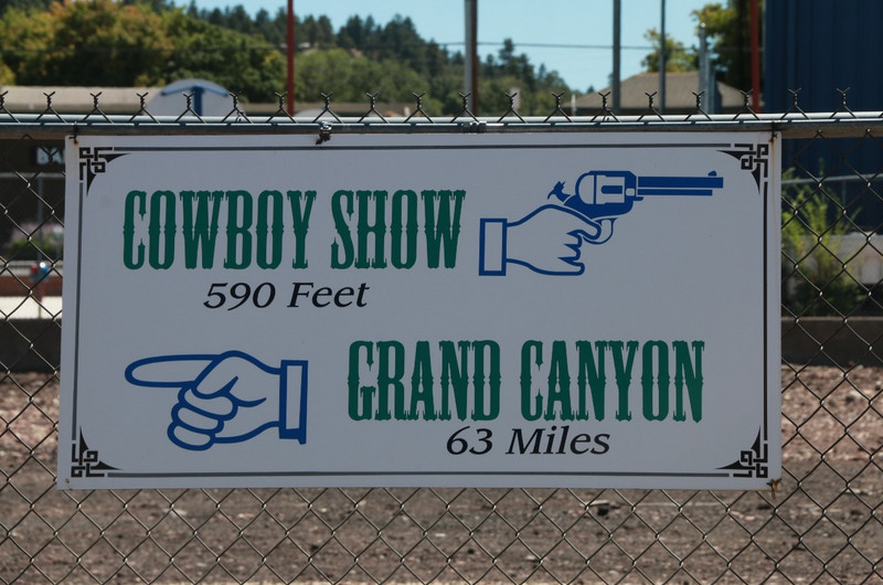 Cowboy show or Grand Canyon?