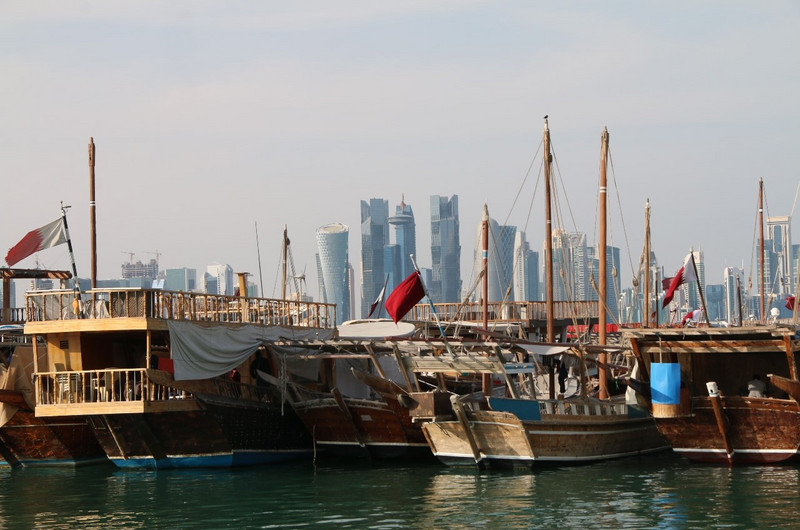 The old and the new - Doha, Qatar
