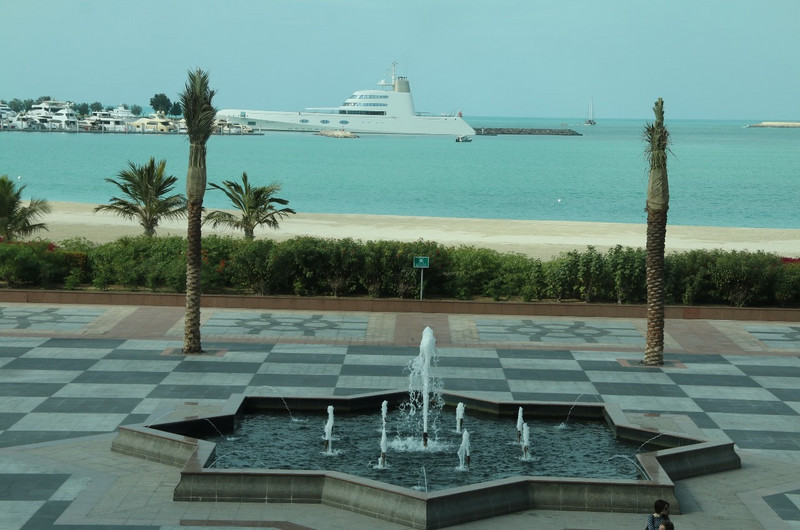 The Emirate&#39;s Palace private beach