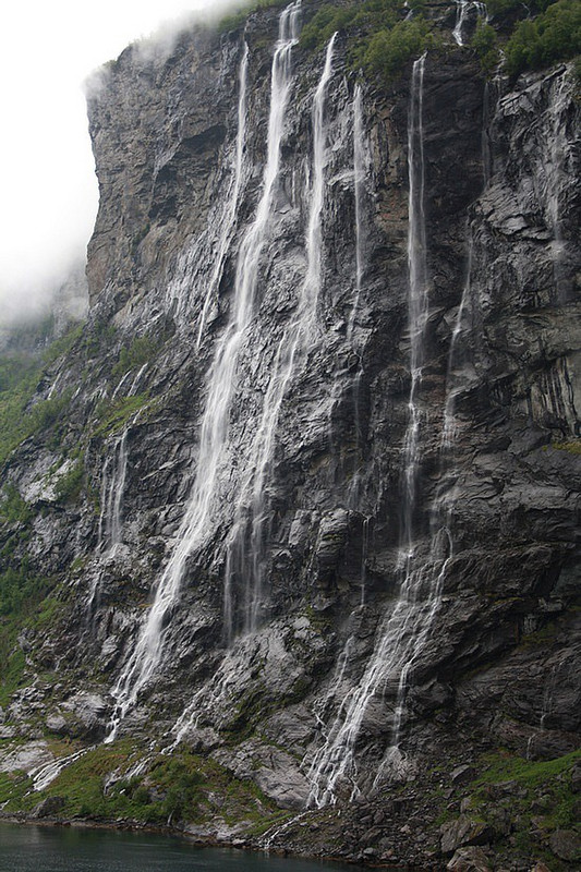 The Seven Sisters waterfall, Geirangerfjord