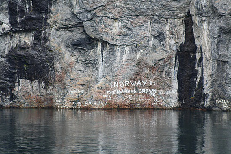 The writing&#39;s on the wall in Storfjord