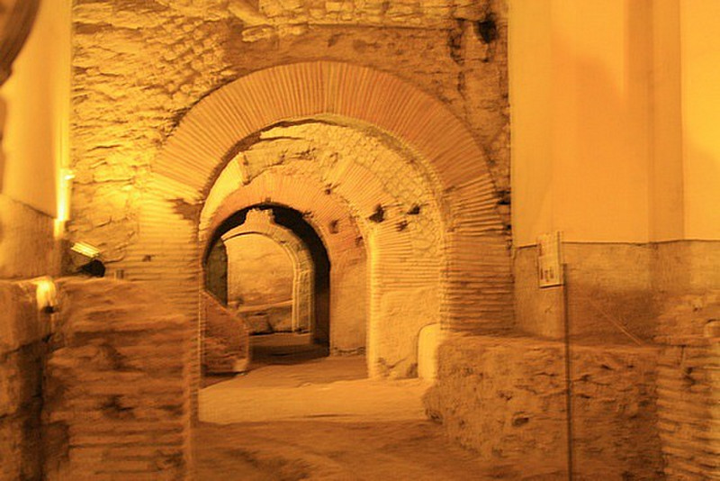 Roman ruins beneath san Lorenzo, Napoli