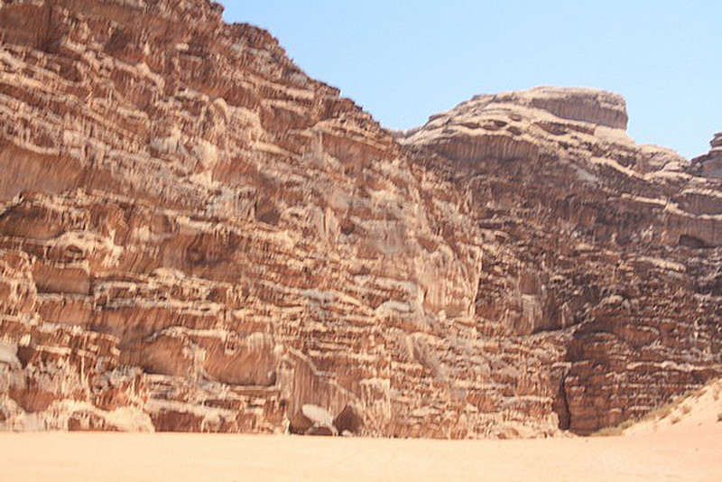 Rock Formation - Wadi Rhum, Jordan