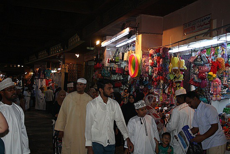 Muttrah Souk daily hustle and bustle
