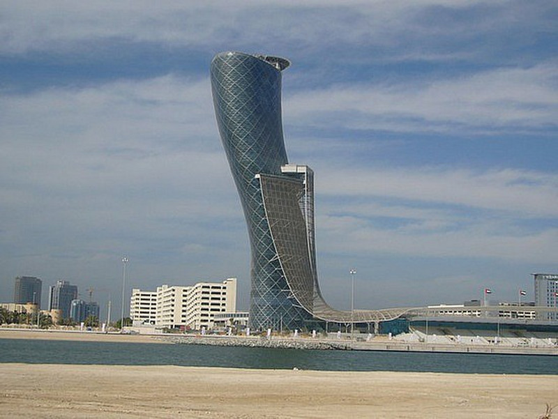 Capital Gate building, Abu Dhabi