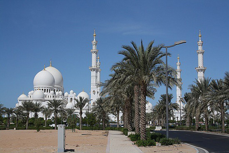 The grand mosque full view