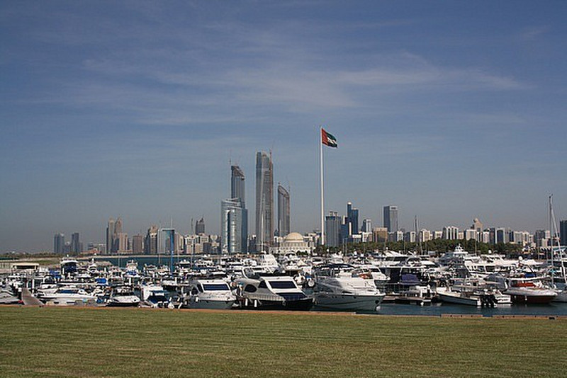 View from Marina Mall, Abu Dhabi