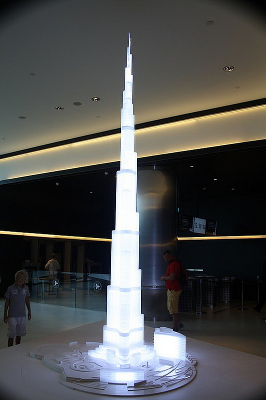 Khalifa Tower in miniture