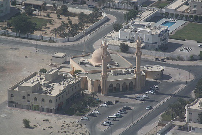 A local mosque in Dubai