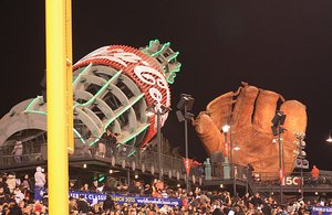 The Cola Bottle and Mitt, AT &amp; T Park