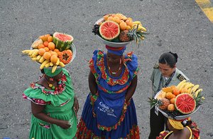 The local women of Cartagena