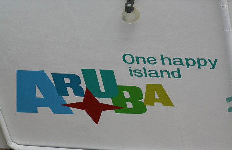 Welcome to Aruba. Isn&#39;t that nice!!??